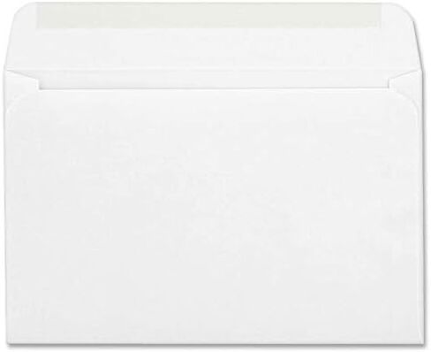 Columbian CO298 Greeting Card Envelopes, 5-3/4" x 8-3/4" A9 White (Box of 100) in Saudi Arabia