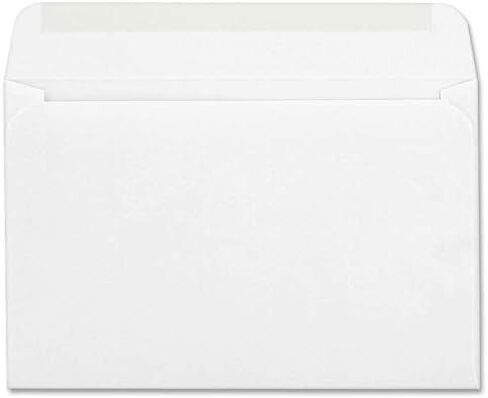 Columbian CO298 Greeting Card Envelopes, 5-3/4" x 8-3/4" A9 White (Box of 100) in Saudi Arabia