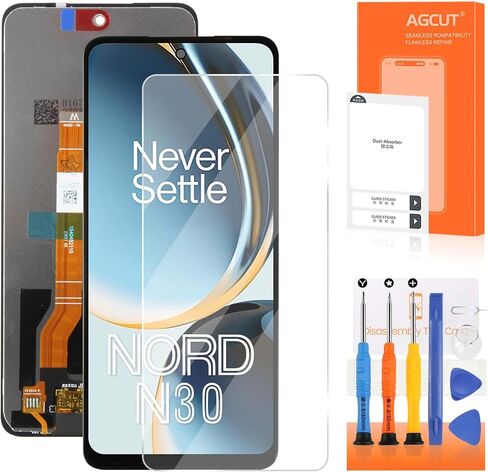 ل OnePlus Nord N30 5G قطع غيار للشاشة ل Nord N30 شاشة الكريستال السائل CPH2513 CPH2515 شاشة تعمل باللمس محول الأرقام الجمعية إصلاح جزء 6.72" in Saudi Arabia