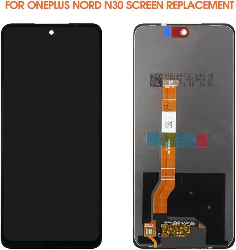 ل OnePlus Nord N30 5G قطع غيار للشاشة ل Nord N30 شاشة الكريستال السائل CPH2513 CPH2515 شاشة تعمل باللمس محول الأرقام الجمعية إصلاح جزء 6.72" in Saudi Arabia