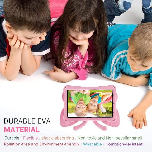 iPad Mini 6 5 Tablet Case Kids,iPad Mini 6 8.3 Butterfly Case with Kickstand Light EVA Full Boby Drop Protective Rugged Shockproof Kid-Proof iPad Mini Kid Tablet Case for Girl Kid Gift (Blue) in Kuwait