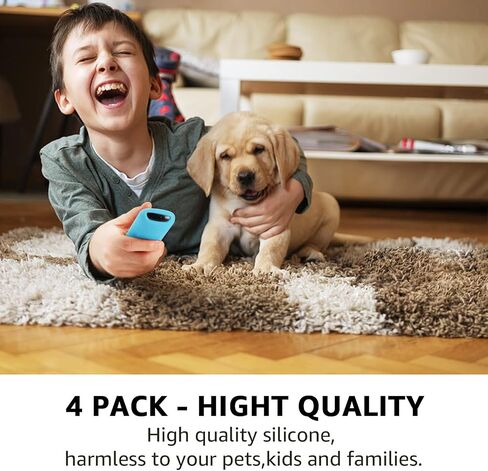 (3 Pack) Case for Roku Remote, Cover for Hisense/TCL Roku TV Steaming Stick/Express, Silicone Universal Protective Controller Sleeve Skin Glow in The Dark Blue Orange Green with Lanyards in Saudi Arabia