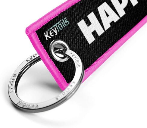KEYTAILS Keychains, Premium Quality Key Tag for Motorcycle, Car, Scooter, ATV, UTV [Key to Happiness] in Saudi Arabia