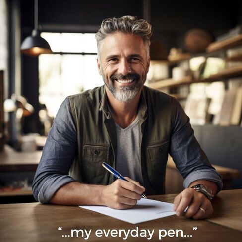 قلم حبر جاف أصفر – قلم فاخر قابل لإعادة الملء للنساء والرجال. عبوات حبر شميدت الفاخرة للكتابة بسلاسة. مجموعة هدايا أقلام فاخرة وعالية الجودة. قلم يوميات قابل للسحب، احترافي in Kuwait