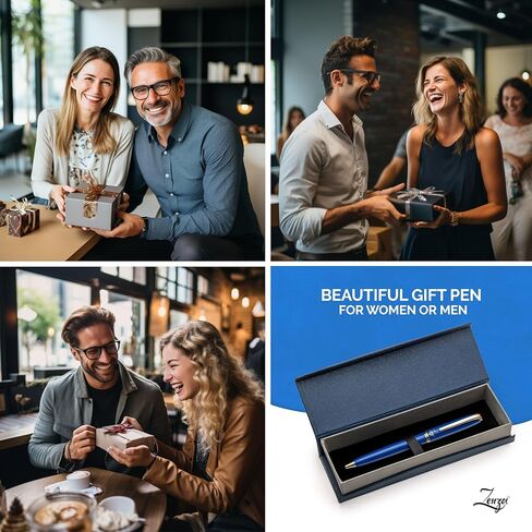 قلم حبر جاف أصفر – قلم فاخر قابل لإعادة الملء للنساء والرجال. عبوات حبر شميدت الفاخرة للكتابة بسلاسة. مجموعة هدايا أقلام فاخرة وعالية الجودة. قلم يوميات قابل للسحب، احترافي in Kuwait