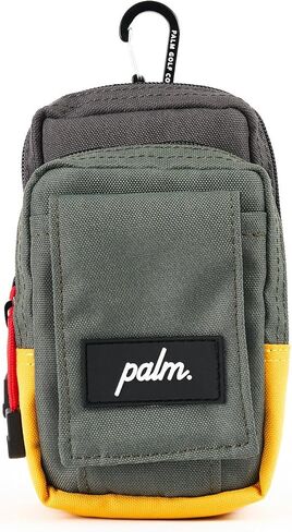 Palm Golf Rangefinder Utility & Valuables Bag with Clip, 900D Waterproof, Store extra Tees, Balls, Wallet, Keys (Aqua) in Kuwait