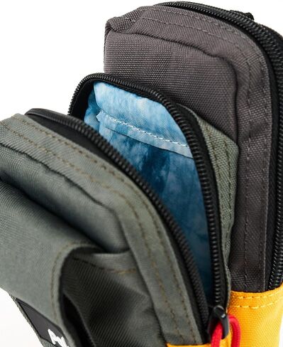 Palm Golf Rangefinder Utility & Valuables Bag with Clip, 900D Waterproof, Store extra Tees, Balls, Wallet, Keys (Aqua) in Kuwait