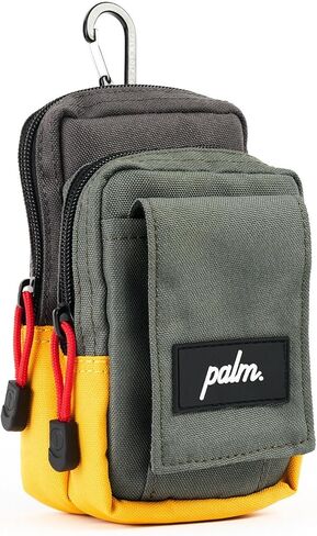 Palm Golf Rangefinder Utility & Valuables Bag with Clip, 900D Waterproof, Store extra Tees, Balls, Wallet, Keys (Aqua) in Kuwait
