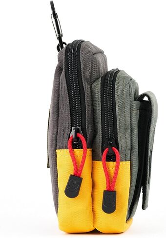 Palm Golf Rangefinder Utility & Valuables Bag with Clip, 900D Waterproof, Store extra Tees, Balls, Wallet, Keys (Aqua) in Kuwait