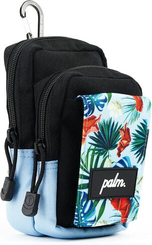 Palm Golf Rangefinder Utility & Valuables Bag with Clip, 900D Waterproof, Store extra Tees, Balls, Wallet, Keys (Aqua) in Saudi Arabia