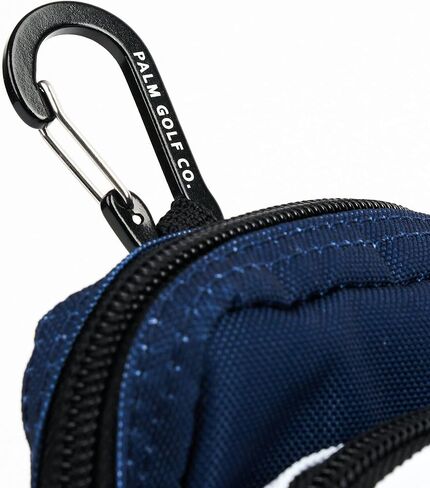 Palm Golf Rangefinder Utility & Valuables Bag with Clip, 900D Waterproof, Store extra Tees, Balls, Wallet, Keys (Aqua) in Saudi Arabia