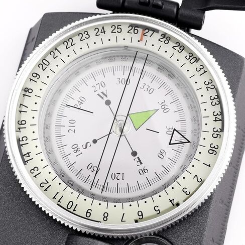 بوصلة عسكرية، بوصلة احترافية للمشي لمسافات طويلة مع حقيبة حمل، بوصلة ملاحة مقاومة للماء، بوصلة بقاء مدمجة، بوصلة رؤية عدسة للمشي لمسافات طويلة والصيد والتخييم في الهواء الطلق in Kuwait