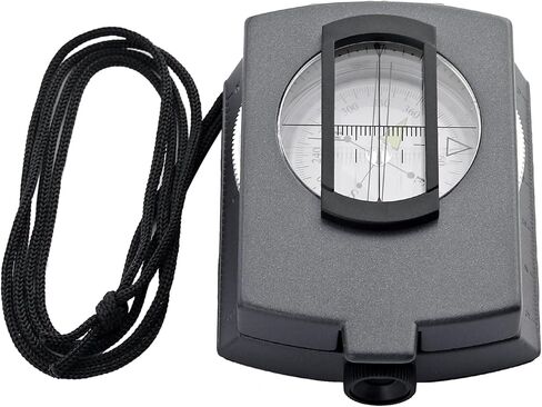 بوصلة عسكرية، بوصلة احترافية للمشي لمسافات طويلة مع حقيبة حمل، بوصلة ملاحة مقاومة للماء، بوصلة بقاء مدمجة، بوصلة رؤية عدسة للمشي لمسافات طويلة والصيد والتخييم في الهواء الطلق in Kuwait