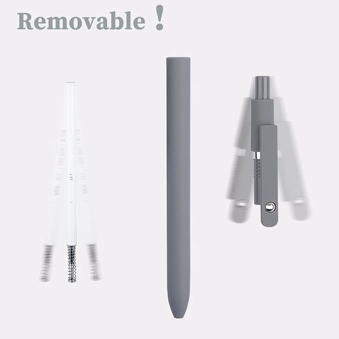 6 قطع من أقلام الجل القابلة للسحب، أقلام حبر سوداء للكتابة بسلاسة، نقطة دقيقة لطيفة 0.5 مم، أقلام جل كروية دوارة جمالية، سريعة الجفاف لمكتب المدرسة الخاص بالممرضات in Kuwait
