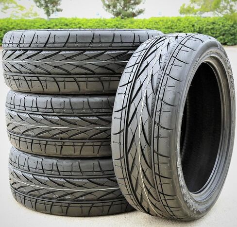 إطار شعاعي لأداء سيارة الركاب Forceum Hexa-R لجميع المواسم-185/60R15 185/60/15 185/60-15 88V نطاق تحميل XL 4 طبقات BSW جدار جانبي أسود UTQG 400AA in Kuwait