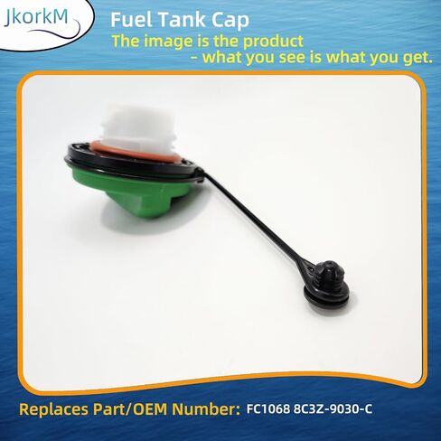 Fuel Cap Replacement FC1068 for 2008-2019 Ford F250 F350 F450 F550 Super Duty 6.4L 6.7L Diesel, OEM Diesel Cap Replacement 8C3Z-9030-C 8C3Z9030C in Saudi Arabia