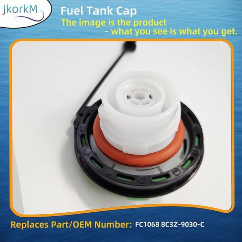 Fuel Cap Replacement FC1068 for 2008-2019 Ford F250 F350 F450 F550 Super Duty 6.4L 6.7L Diesel, OEM Diesel Cap Replacement 8C3Z-9030-C 8C3Z9030C in Saudi Arabia
