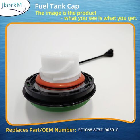 Fuel Cap Replacement FC1068 for 2008-2019 Ford F250 F350 F450 F550 Super Duty 6.4L 6.7L Diesel, OEM Diesel Cap Replacement 8C3Z-9030-C 8C3Z9030C in Saudi Arabia