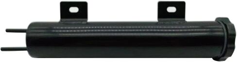 1 SET SHLPDFM Black Overflow Tank 14 OZ 2" X 10" Stainless Steel Radiator Coolant Overflow Puke Tank Polished Universal Fits for GM, Chevy, GMC, Cadillac, Pontiac, Buick, Ford, Chrysler, Dodge in Saudi Arabia