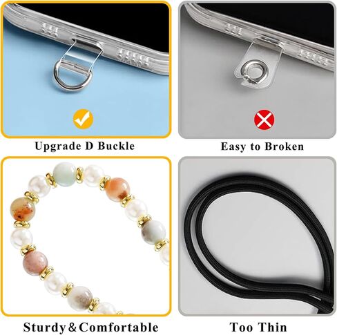 حزام معصم للهاتف مطرز بالرخام، حبل للهاتف المحمول قابل للفصل مع شريط حبل، مقبض سحري للهاتف قابل للتعديل للنساء in Kuwait