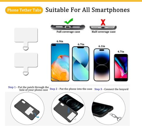 حزام معصم للهاتف مطرز بالرخام، حبل للهاتف المحمول قابل للفصل مع شريط حبل، مقبض سحري للهاتف قابل للتعديل للنساء in Kuwait