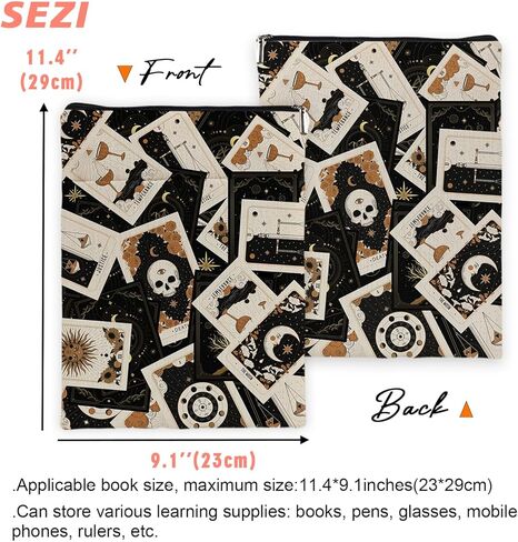 غلاف الكتاب، غلاف الكتاب مع سحاب، غلاف الكتاب للقراءة، هدية قارئ الكتب، هدية كتاب هدية لنادي الكتب، حقيبة هدية لأمين المكتبة، أغطية الكتب الورقية 6JB015 in Kuwait