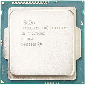 CPU Processor Intel Xeon E3-1275L V3 E3 1275Lv3 E3 1275L V3 2.7 GHz Quad-Core Eight-Core 45W CPU Processor LGA 1150