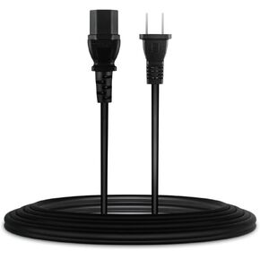 2-Prong Power Cord Compatible with Xbox 360 Falcon Jasper Slim 1Z Supply