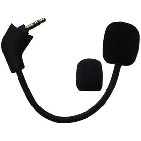 3.5mm Jack Replacement Microphone Boom Noise Cancellation Mic for Kingston HyperX Cloud, Cloud 2, Cloud Core, Cloud Pro Silver, Cloud X & Cloud II 1st Version Use for Xbox One PC Gaming by YTXXDEUS