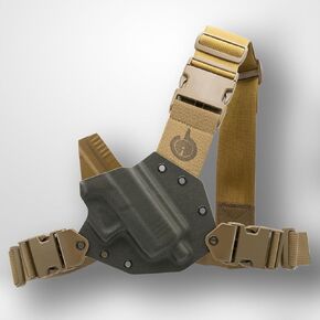 حافظة كيناي للصدر لـ Glock 20 Gen5 (Mas Gray/Coyote)