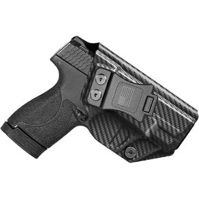 S&W M&P Shield Plus Holster IWB Kydex Fit: Smith & Wesson M&P Shield Plus / M2.0 / M1.0-9mm / .40 S&W 3.1" Barrel – Inside Waistband Concealed Carry – Adj. Cant & 'Posi-Click' Retention – US Made