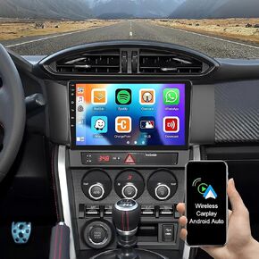 9" Touch Screen Android 13 Car Stereo Radio for Subaru BRZ Scion FRS 2012-2016 for Toyota GT86 &CarPlay Android Auto Car Audio Multimedia Receiver with GPS Navigation Bluetooth Backup Camera,2G+32G