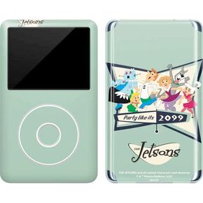 Skinit Decal MP3 Player Skin Compatible with iPod Classic (6th Gen) 80GB - Officially Licensed Warner Bros Party Like Its 2099 Design