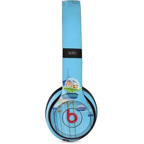 Skinit Skinit Audio Audio Skin متوافق مع Beats Solo 2 Wireless - Warner Bros المرخص رسميًا تصميم Jetsons