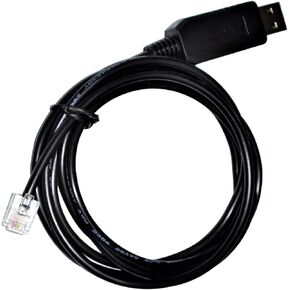 FT232RL USB to J5 A 6-PIN RJ-12 RJ-11 Connector RS232 Serial Communication Cable for S200 CAN Base Unit AC DC Drive(3metres,PL2303GT Chip)