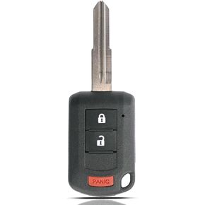 نوبات استبدال مفتاح FOB لـ Mitsubishi Lancer 2007-2017 / Outlander 2007-2020 / Outlander Sport 2011-2024 استبدال مفتاح التحكم عن بُعد بدون مفتاح 3 زر معرف FCC: OUCJ166N