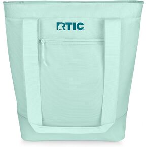 RTIC Everyday Insulated Slim Tote Cooler Bag, Waterproof for Beach, Grocery, Shopping, Fits 4 Wine Bottles or 24 Cans, 15L