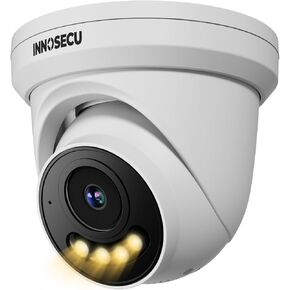 Ultrahd 12mp ai poe camera @30 إطارًا في الثانية ، IP Camera Camera Outdoor Outdoor IP67 ، Vision Smart Dual Light Light Vision ، عدسة 4 مم ، صوت ثنائية ، اكتشاف الوجه ، الكشف عن الإنسان/المركبات ، IND12HD99