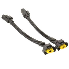 2pcs Headlight Wiring Harness Socket Adapter Connector – Compatible with Nissan Maxima, Altima & Rogue Low Beam 2007–2014 LJQ