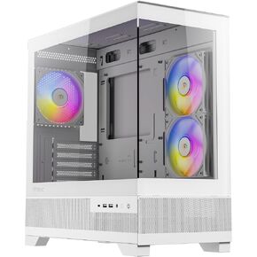Antec CX500M RGB Gaming Micro ATX Case - White (CX500M RGB White)