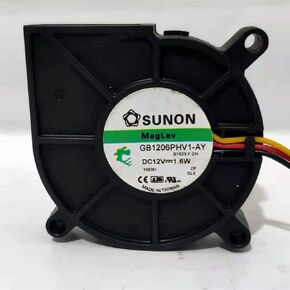 GB1206PHV1-AY SUNON 12V 60mm Blower, 12V 1.6W 6015 Turbo Cooling Fan