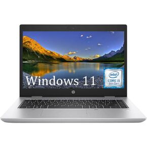HP Laptop 640 G5 Computer Win11, 14in FHD(1920x1080) Business Laptop, Core i5-8th 16GB RAM, 480GB SSD, Webcam, HDMI (Renewed)
