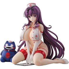 Shinobi Master Senran Kagura : New Link Statuette PVC 1/4 Murasaki: Sexy Nurse Ver. 23 cm