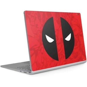 Skinit Skinit Laptop Skin Compatible مع Surface Book 2 13.5in - Marvel Deadpool Wade Wilson Design