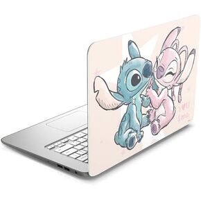 Skinit Decal Laptop Skin Compatible with Chromebook 14-x010nr - Officially Licensed Disney Lilo and Stitch Dont Wake Me I Bite Design
