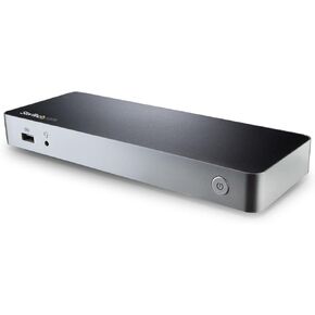 StarTech.com Dual Monitor USB C Docking Station with 60W Power Delivery for Windows Laptops - USB C to HDMI/DVI Dock - USB 3.1 Gen 1 Type C Dock w/Charging - TB3 Compatible (MST30C2HHPDU)
