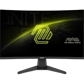 MSI MAG 276CF E20 27-inch 1920 x 1080 (FHD) Gaming Monitor, 200Hz, Adaptive-Synch, HDMI, DisplayPort, VESA Mountable, Tilt, Height Adjustable, Speaker, 0.5ms, Black