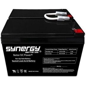 Beiter DC Power Replacement Battery for APC Back-UPS RS 1500-12V 8ah Kit of 2