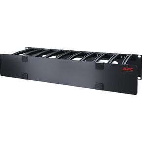 APC AR8606 Horizontal Cable Manager, Black