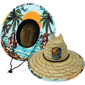 Bosky Hat Co. Sun Shade Straw Hats | River Beach Fishing | UPF 50